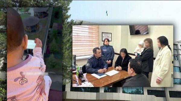 🟠 В Ташкенте женщина посадила своего маленького ребенка на подоконник на седьмом этаже - Sputnik Узбекистан