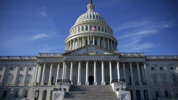 Здание Капитолия в Вашингтоне. - Sputnik Ўзбекистон