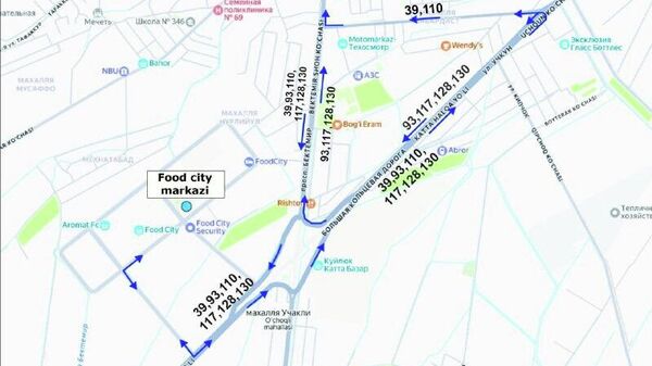 В Ташкенте изменят ряд автобусных маршрутов в связи со строительством дорожного сооружения - Sputnik Узбекистан