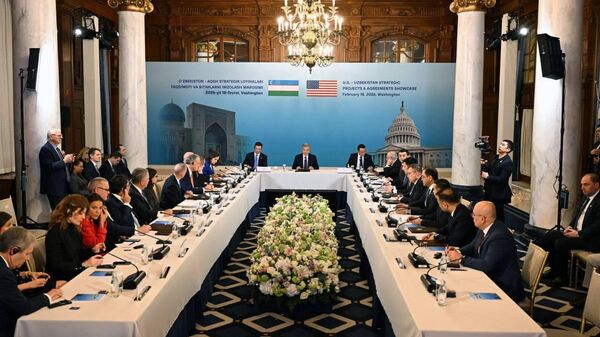 Подписан пакет соглашений по направлениям узбекско-американского сотрудничества - Sputnik Ўзбекистон