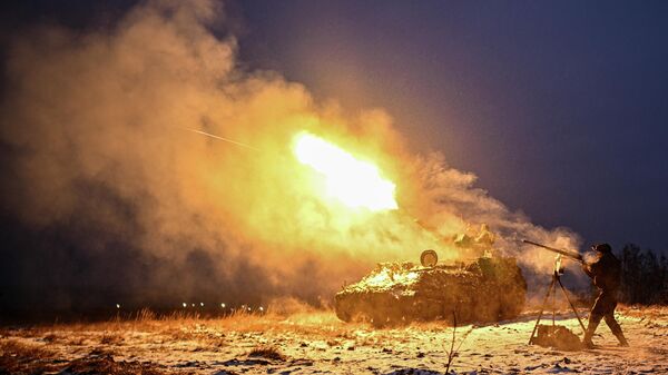 Пункт воздушного наблюдения 169-й мотострелковой бригады на Краснолиманском направлении СВО - Sputnik Узбекистан