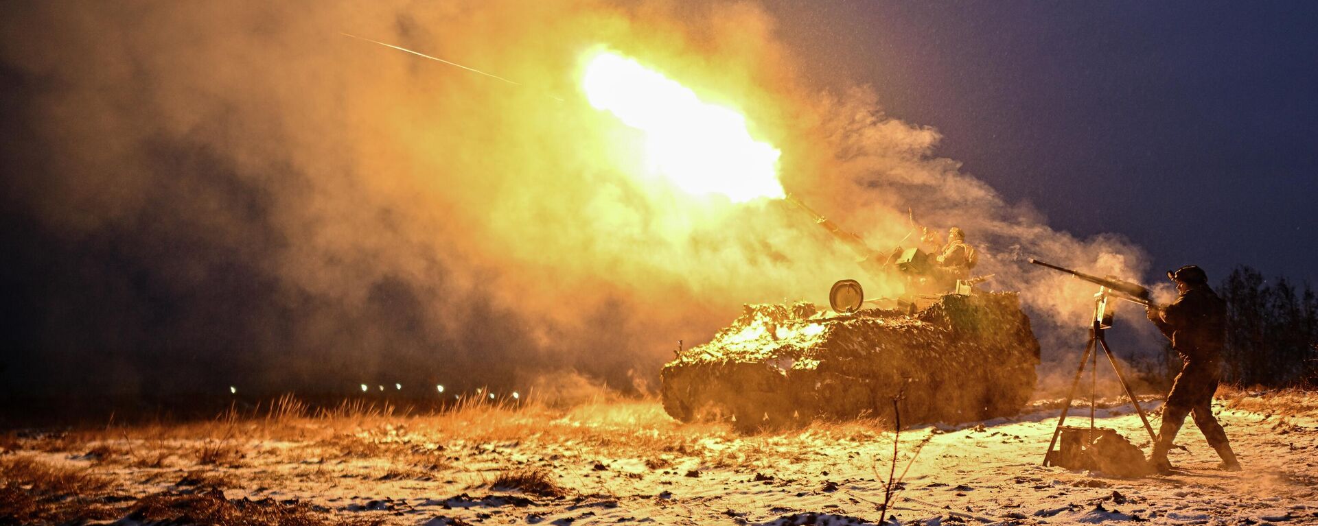 Пункт воздушного наблюдения 169-й мотострелковой бригады на Краснолиманском направлении СВО - Sputnik Ўзбекистон, 1920, 27.02.2026