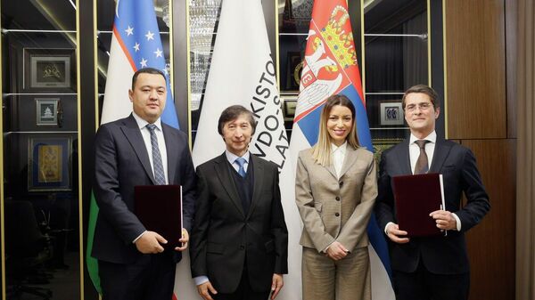 Mejdu TPP Uzbekistana i Serbii podpisano Soglashenie o sozdanii Delovogo soveta. - Sputnik O‘zbekiston