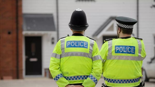 Britanskie politseyskie. Arxivnoe foto
 - Sputnik O‘zbekiston