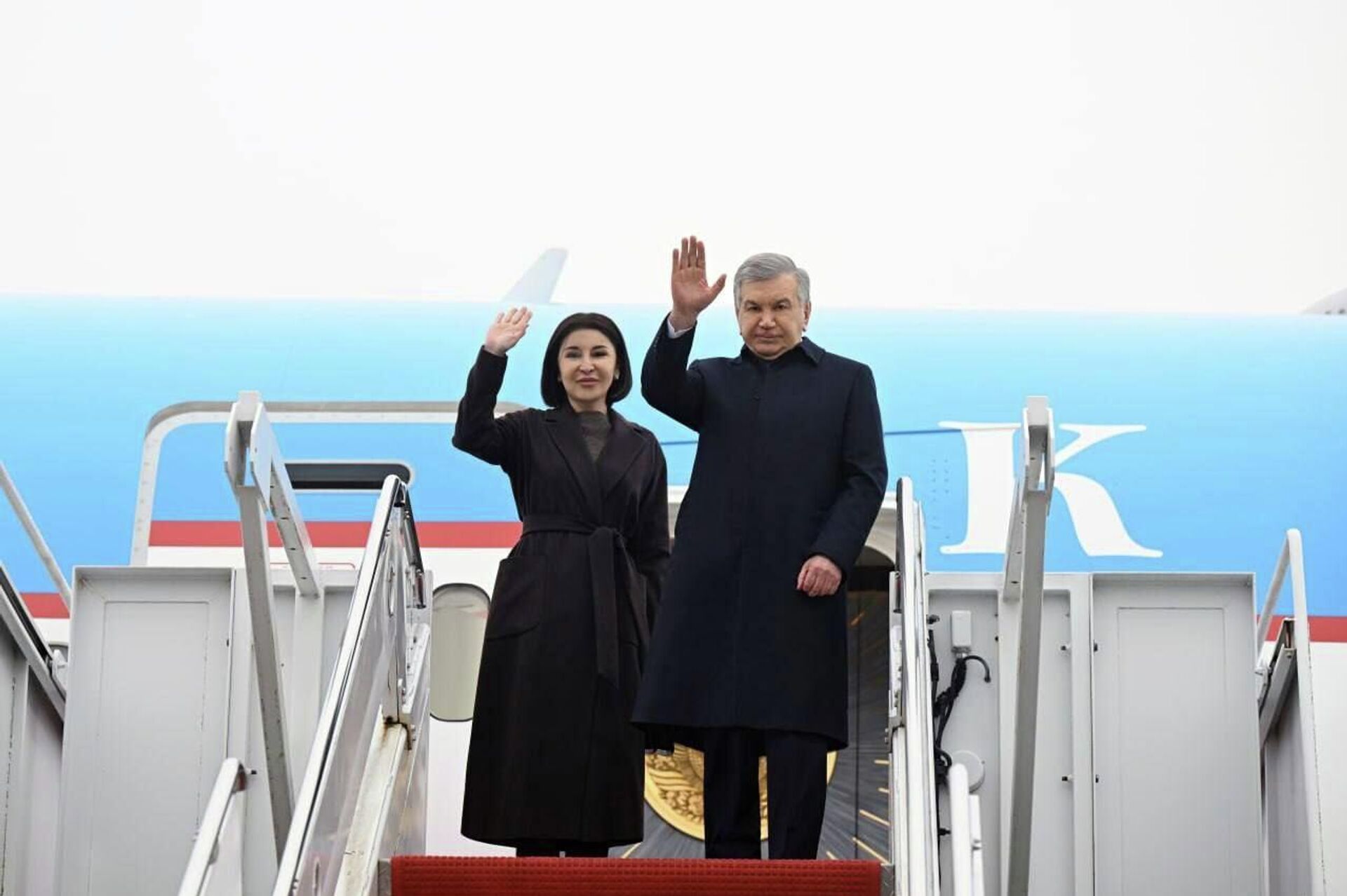Президент Шавкат Мирзиёев отбыл в Ташкент. - Sputnik Узбекистан, 1920, 20.02.2026