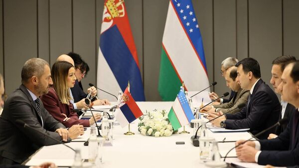 В Ташкенте состоялся Узбекско-сербский бизнес-форум. - Sputnik Узбекистан