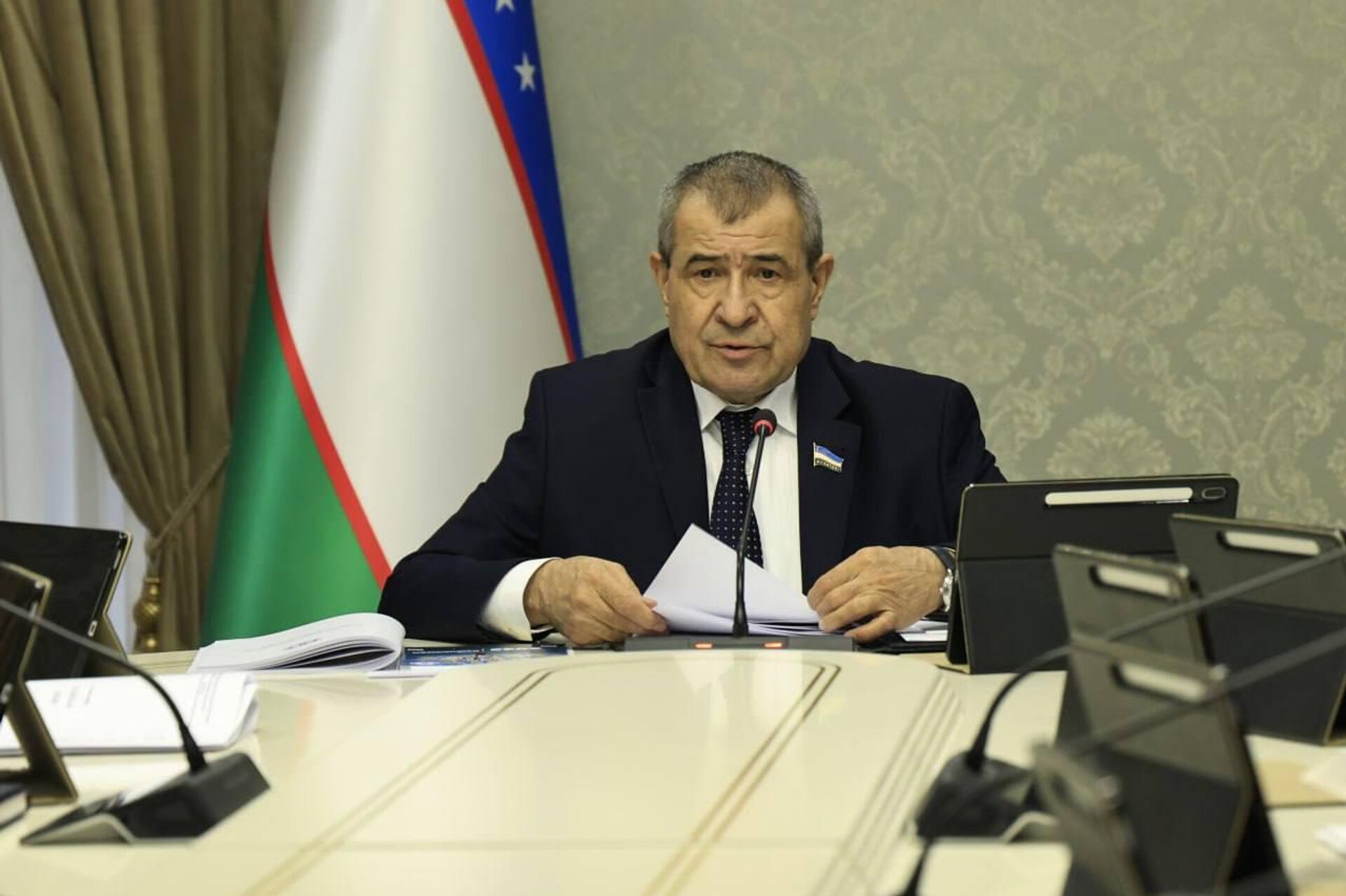 Уполномоченный Олий Мажлиса Узбекистана по правам человека представил доклад о деятельности за 2025 год.
Уполномоченный Олий Мажлиса Узбекистана по правам человека представил доклад о деятельности за 2025 год.
- Sputnik Узбекистан, 1920, 22.02.2026