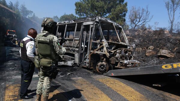 Мексика охвачена беспорядками - Sputnik Ўзбекистон