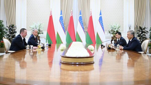 Prezident Uzbekistana prinyal Premyer-ministra Belarusi - Sputnik O‘zbekiston