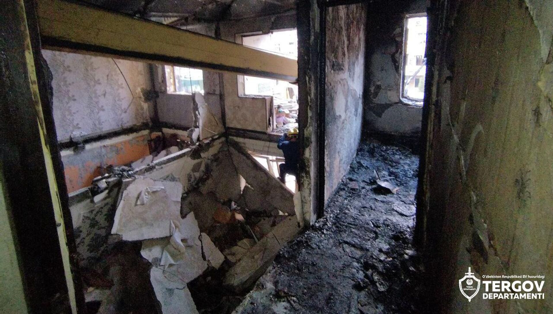 V rezultate pojara v Kokande pogib odin chelovek. - Sputnik O‘zbekiston, 1920, 26.02.2026