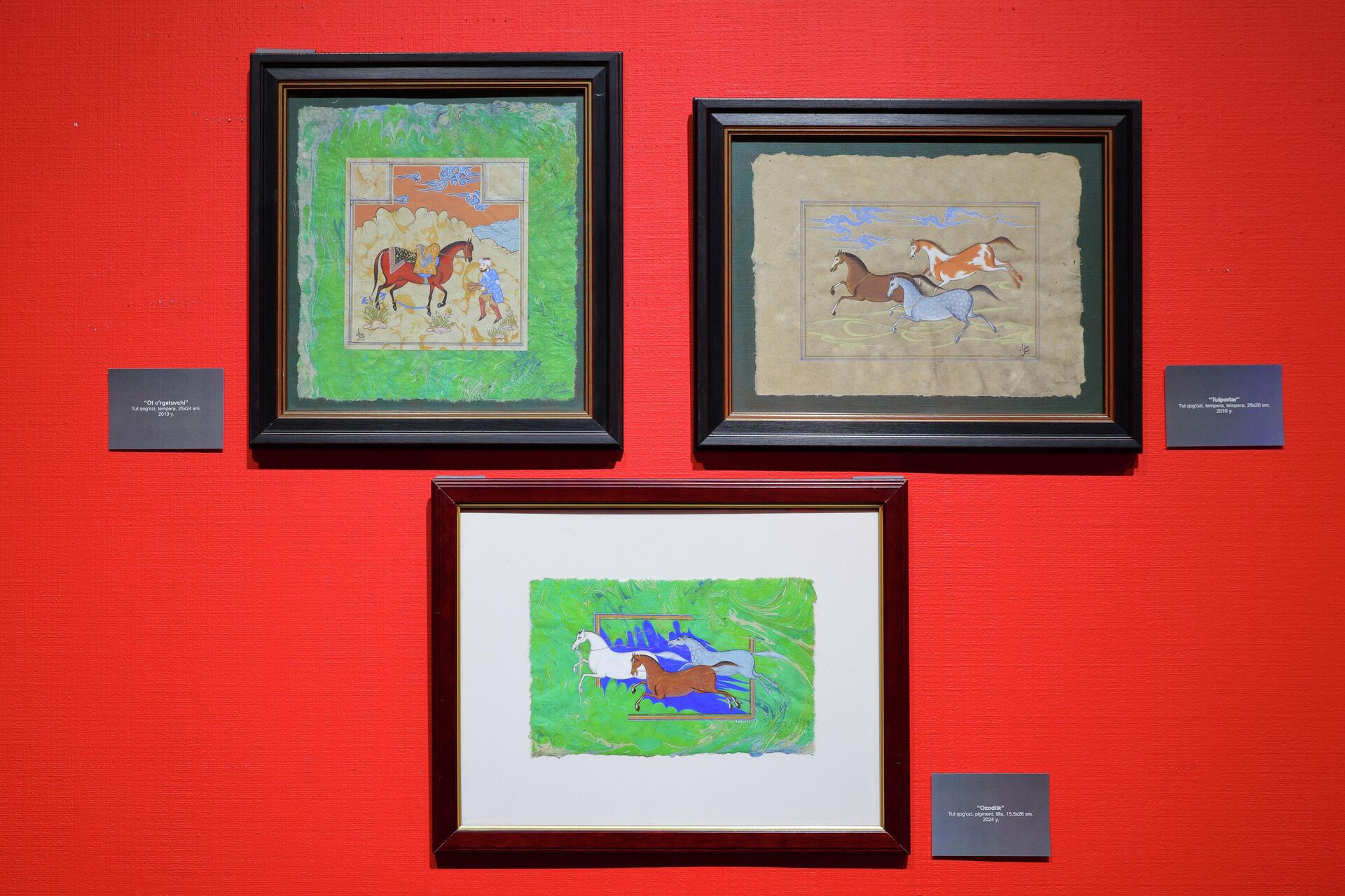 Выставка Духовные ценности Баходира и Бехзода Хаджиметовых Выставка Духовные ценности Баходира и Бехзода Хаджиметовых - Sputnik Узбекистан, 1920, 26.02.2026