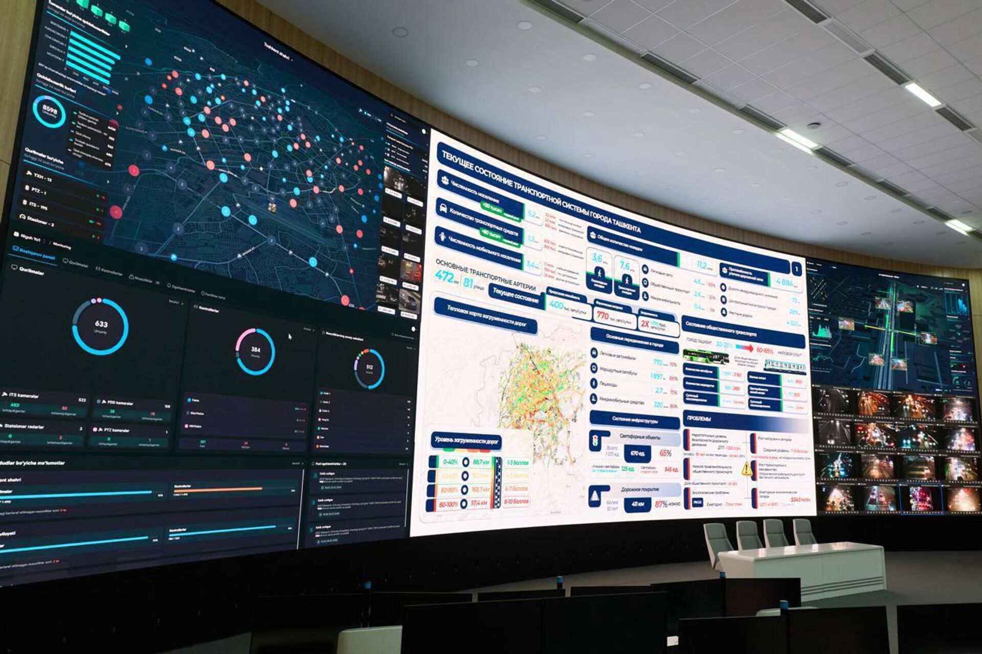 Презентация по решению вопросов с пробками в Ташкенте - Sputnik Узбекистан, 1920, 27.02.2026