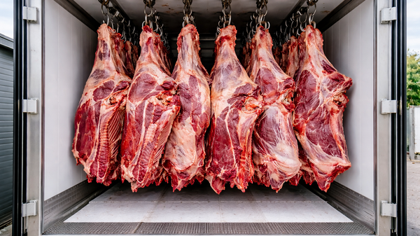 Перевозка мясо крупнорогатого скота - Sputnik Узбекистан