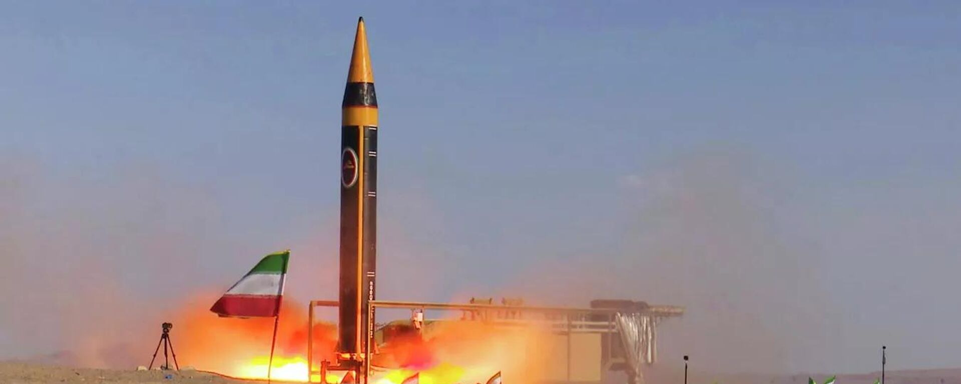 Запуск иранской ракеты Хорремшехр-4. Архивное фото
 - Sputnik Ўзбекистон, 1920, 03.03.2026