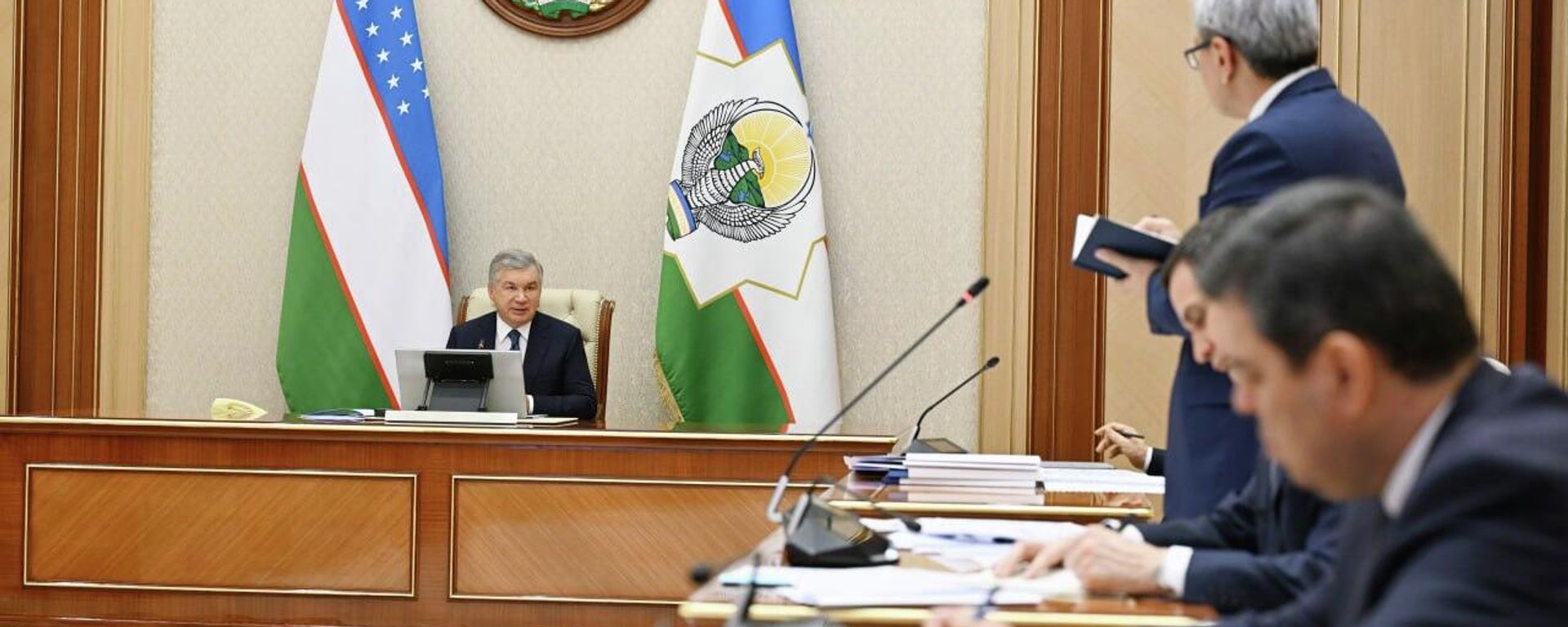 Prezident provel soveshanie po rezultativnosti provodimix v Xorezmskoy oblasti reform - Sputnik O‘zbekiston, 1920, 04.03.2026
