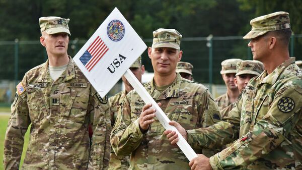 Открытие военных учений Рэпид трайдент-2018 на Украине - Sputnik Узбекистан