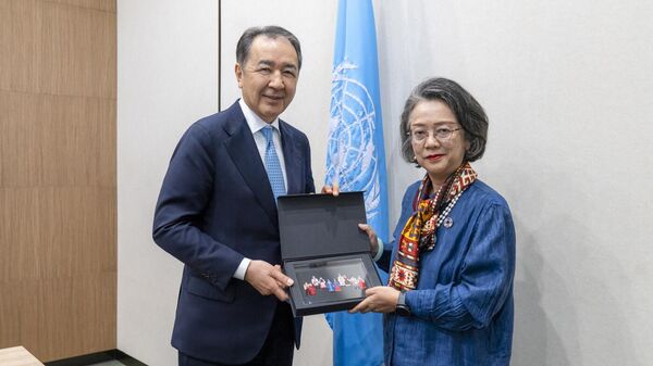 Председатель Коллегии ЕЭК провел встречу с заместителем Генесека ООН – Исполнительным секретарем ЭСКАТО. - Sputnik Узбекистан