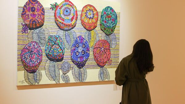 Выставка Сердце, устремлённое в полет в Ташкенте - Sputnik Ўзбекистон