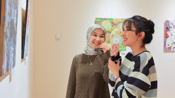 Выставка Сердце, устремленное в полет в Ташкенте - Sputnik Узбекистан