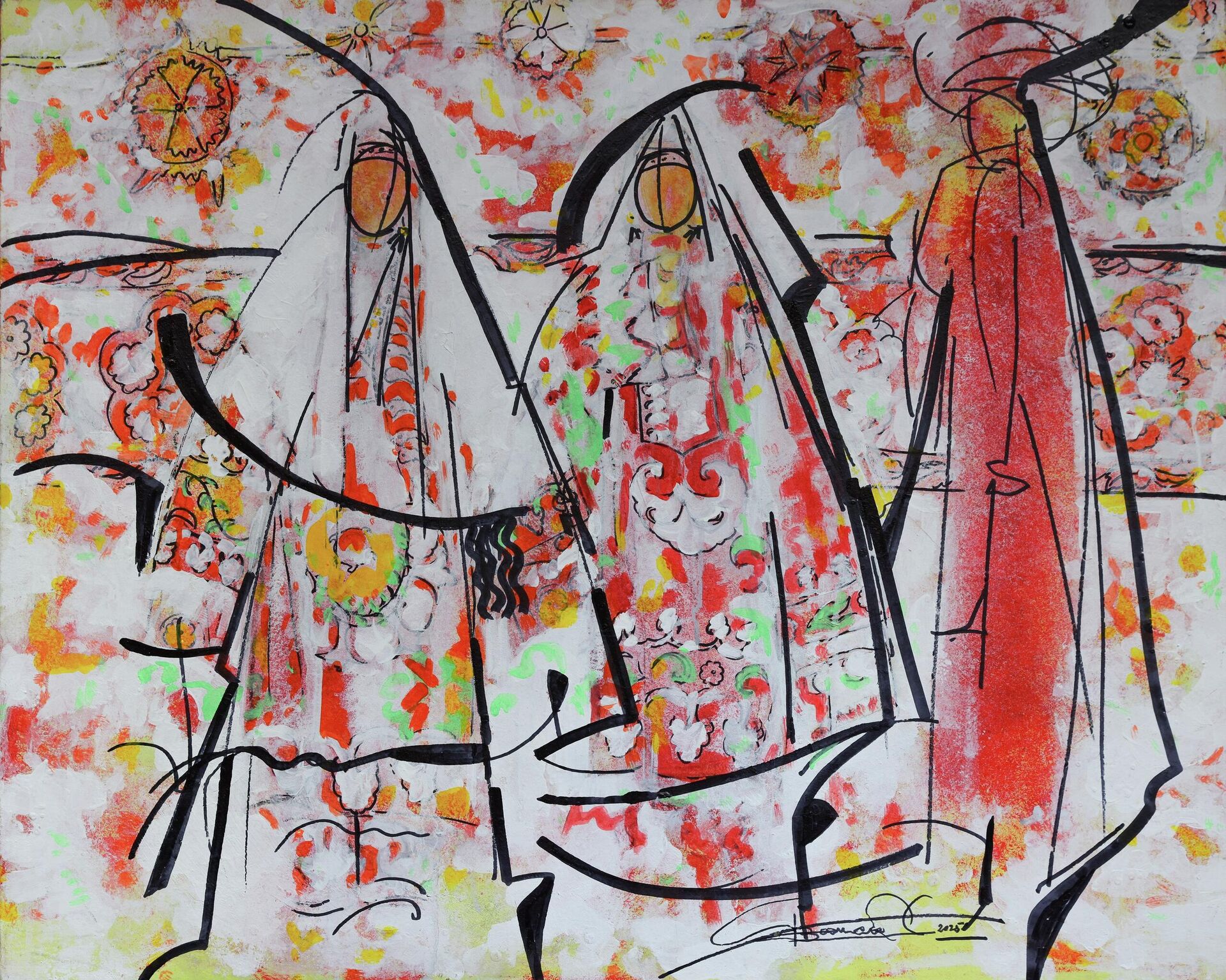 Рассом Aзамат Хатамовнинг “Муза” кўргазмаси - Sputnik Ўзбекистон, 1920, 10.03.2026