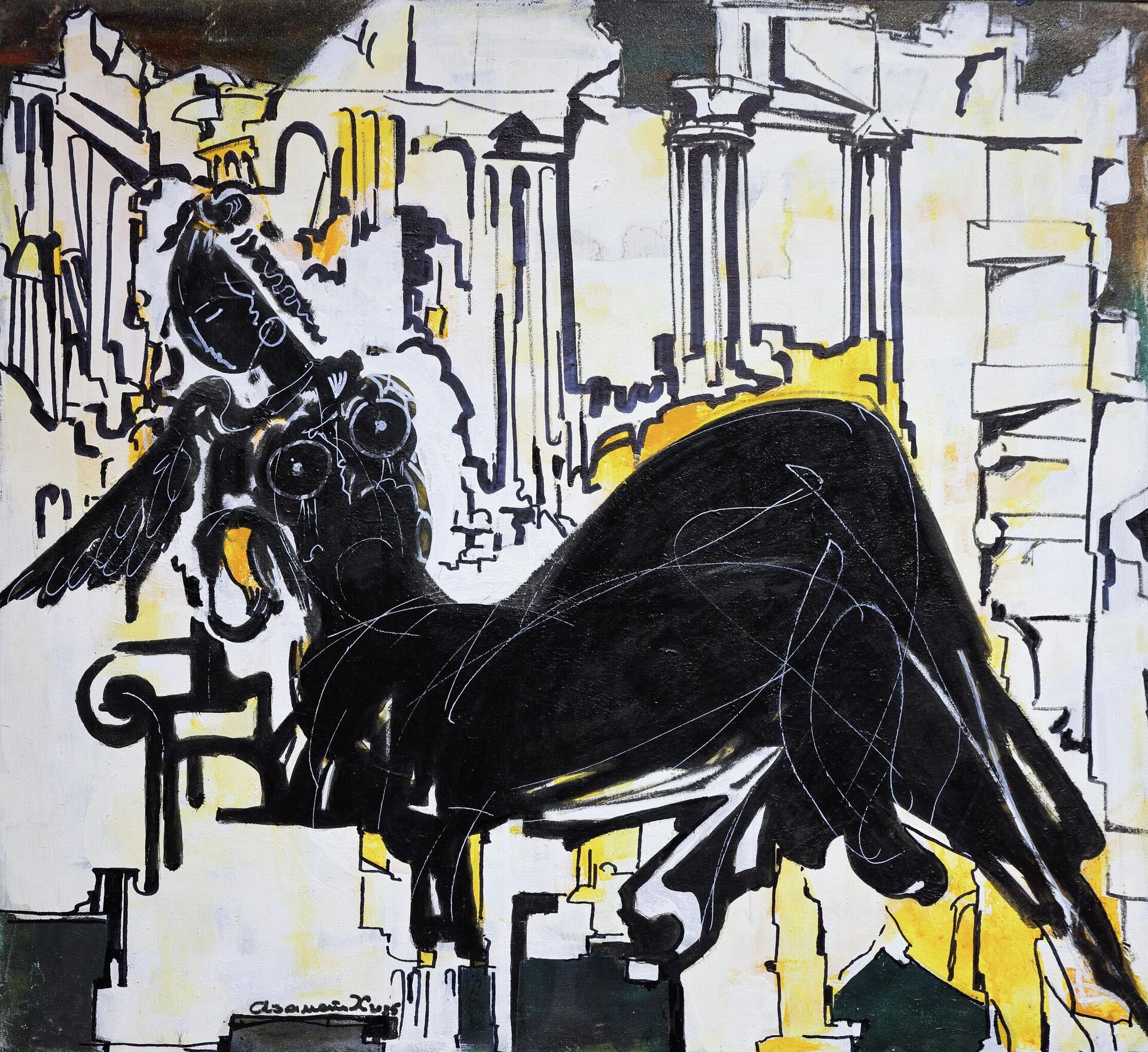 Рассом Aзамат Хатамовнинг “Муза” кўргазмаси - Sputnik Ўзбекистон, 1920, 10.03.2026