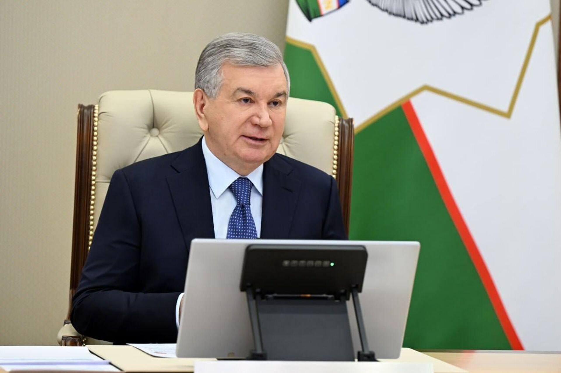 Шавкат Мирзиёев ознакомился с мерами по усилению борьбы с киберпреступностью
 - Sputnik Узбекистан, 1920, 13.03.2026