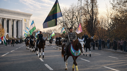 Конный парад в Ташкенте