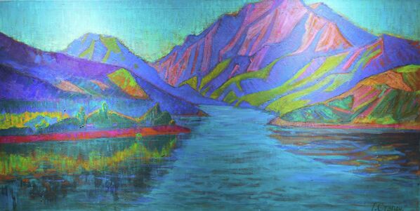 Персональная выставка Галины Стэпан в Ташкенте - Sputnik Узбекистан