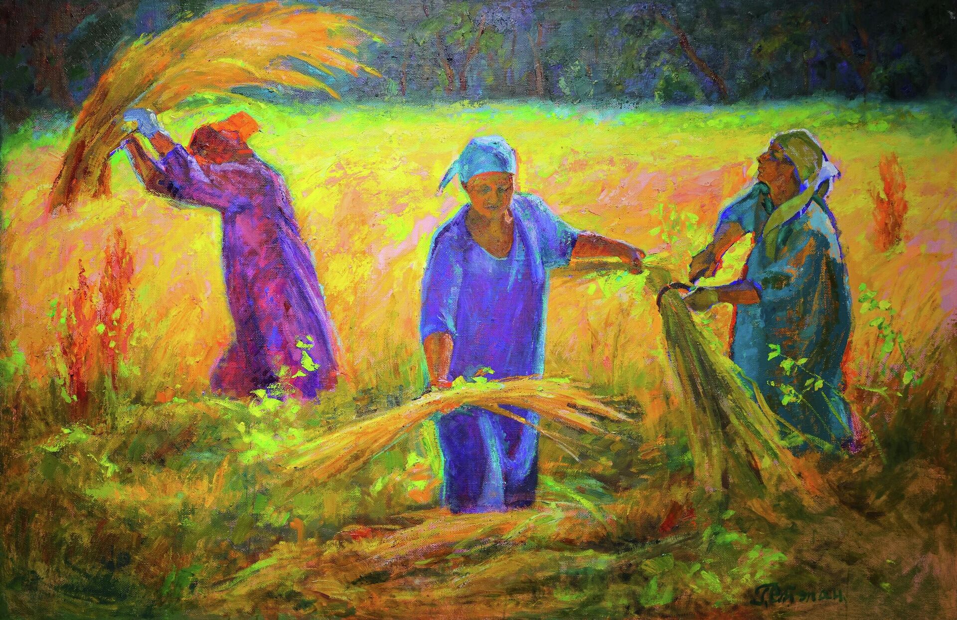 Персональная выставка Галины Стэпан в Ташкенте - Sputnik Ўзбекистон, 1920, 15.03.2026