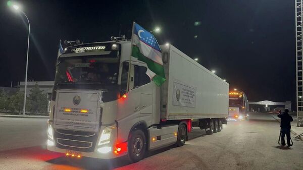 Республика Узбекистан направила гуманитарную помощь народу Ирана - Sputnik Ўзбекистон