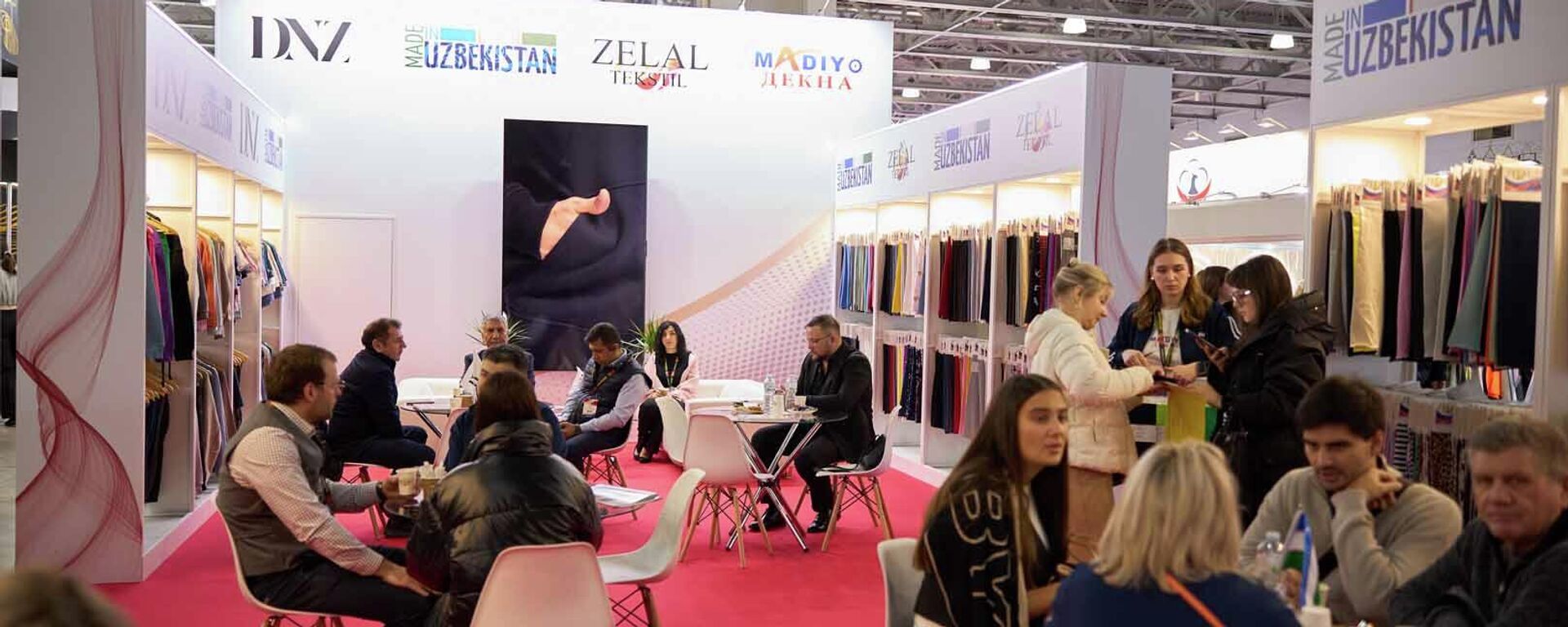 V Moskve na Intertkan-2026 otkrilsya natsionalniy stend Made in Uzbekistan - Sputnik O‘zbekiston, 1920, 18.03.2026