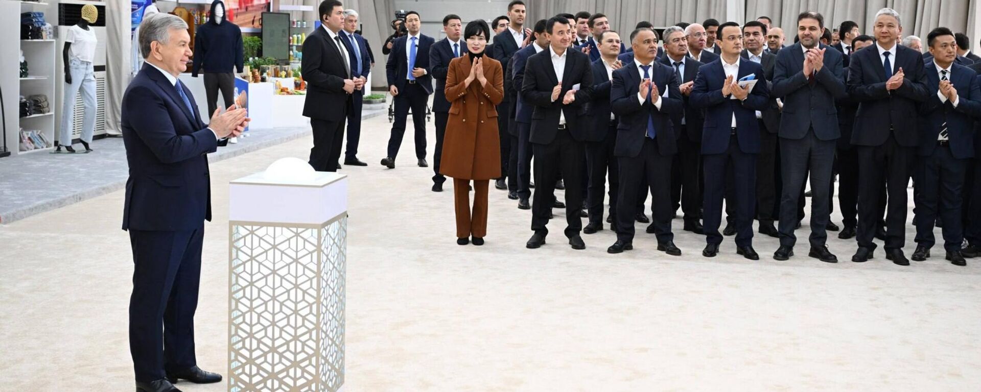 В Самаркандской области состоялся запуск крупных проектов и дан старт строительству новых  - Sputnik Ўзбекистон, 1920, 18.03.2026