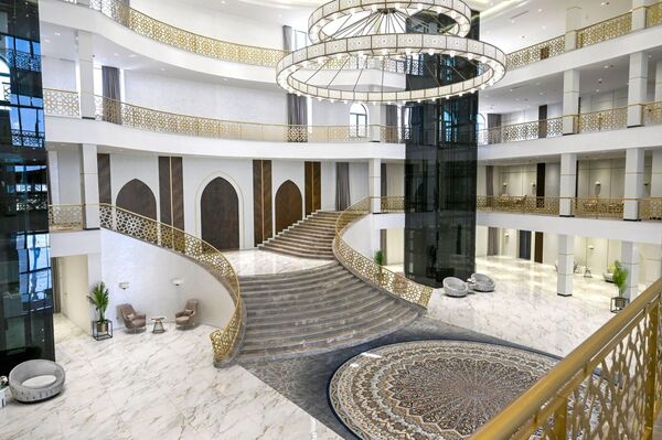 Prezident Shavkat Mirziyoyev posetil kompleks Imama Buxari v Samarkandskoy oblasti - Sputnik O‘zbekiston