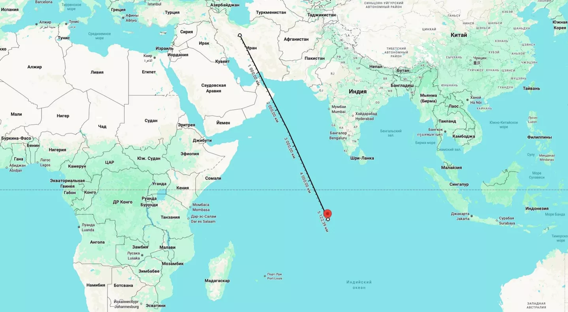 Иран атаковал военную базу США - Sputnik Ўзбекистон, 1920, 21.03.2026