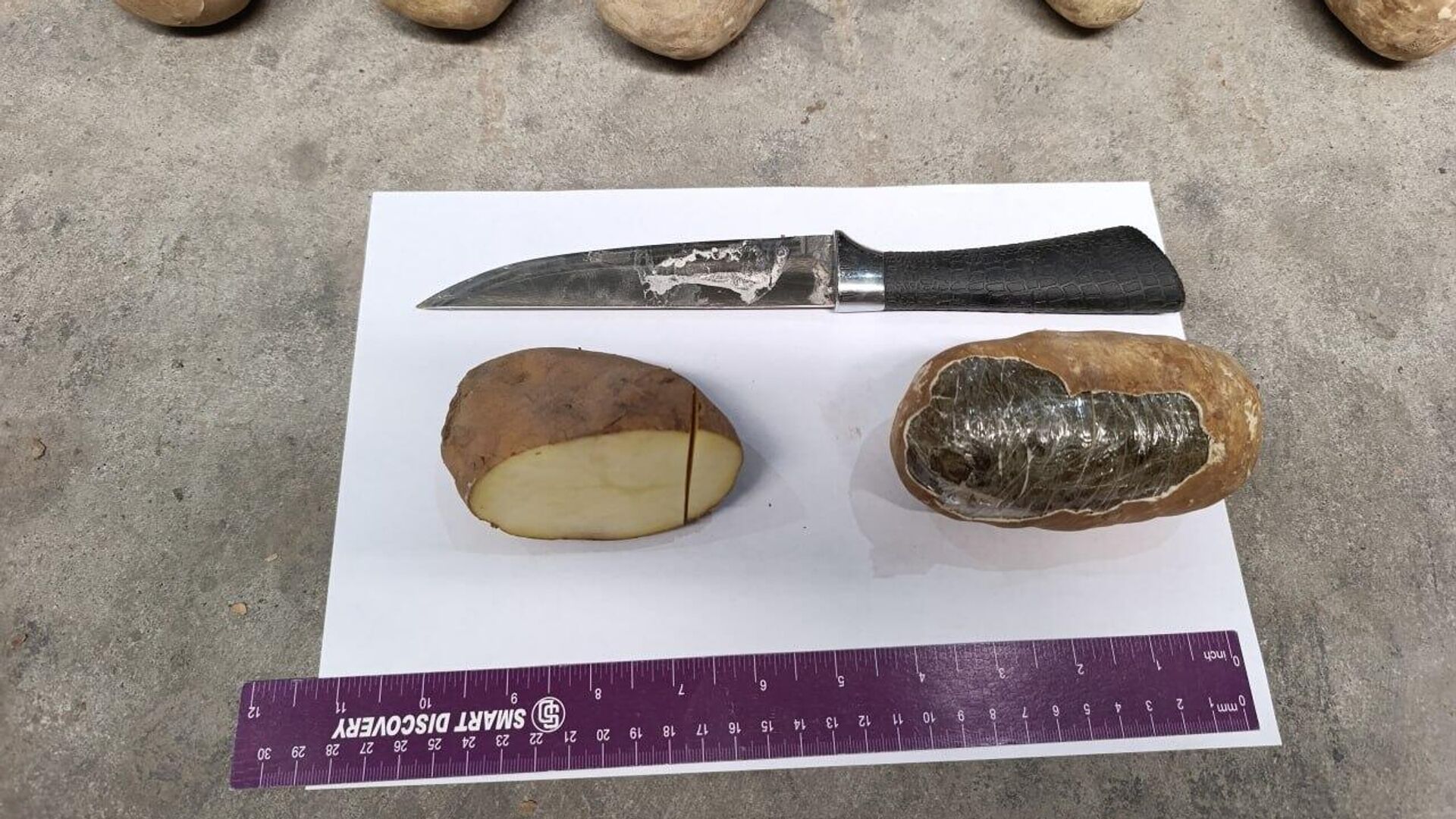 В Сурхандарье обнаружили более 72 кг гашиша, замаскированного под картофель В Сурхандарье обнаружили более 72 кг гашиша, замаскированного под картофель - Sputnik Узбекистан, 1920, 24.03.2026