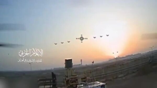 Иранские прокси нанесли удар FPV-дронами по американской военной базе в Багдаде - Sputnik Узбекистан