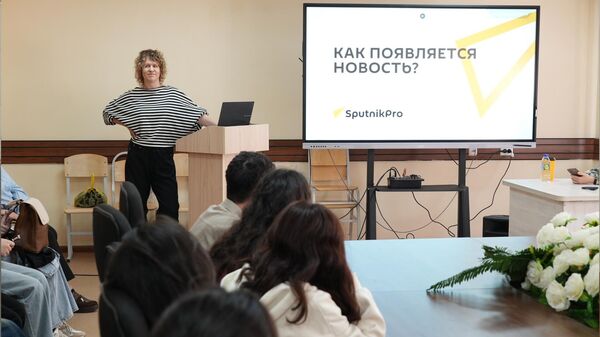 Как создавать инфоповоды: мастер-класс SputnikPro в Ташкенте - Sputnik Узбекистан