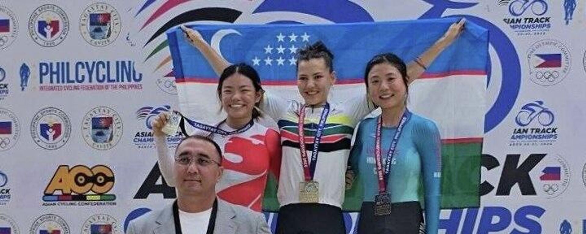 Сборная Узбекистана по велотреку на ЧА на Филиппинах - Sputnik Ўзбекистон, 1920, 29.03.2026