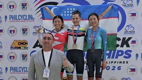 Сборная Узбекистана по велотреку на ЧА на Филиппинах - Sputnik Узбекистан