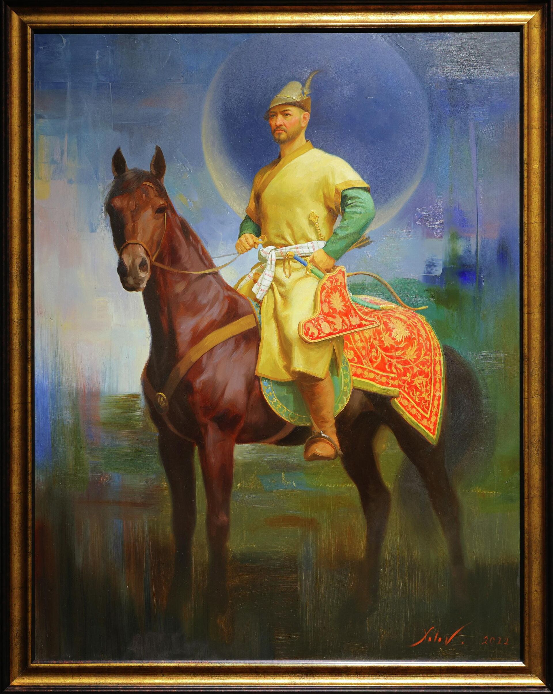 Масъуд Холовнинг Алп Турон изидан кўргазмаси - Sputnik Ўзбекистон, 1920, 02.04.2026