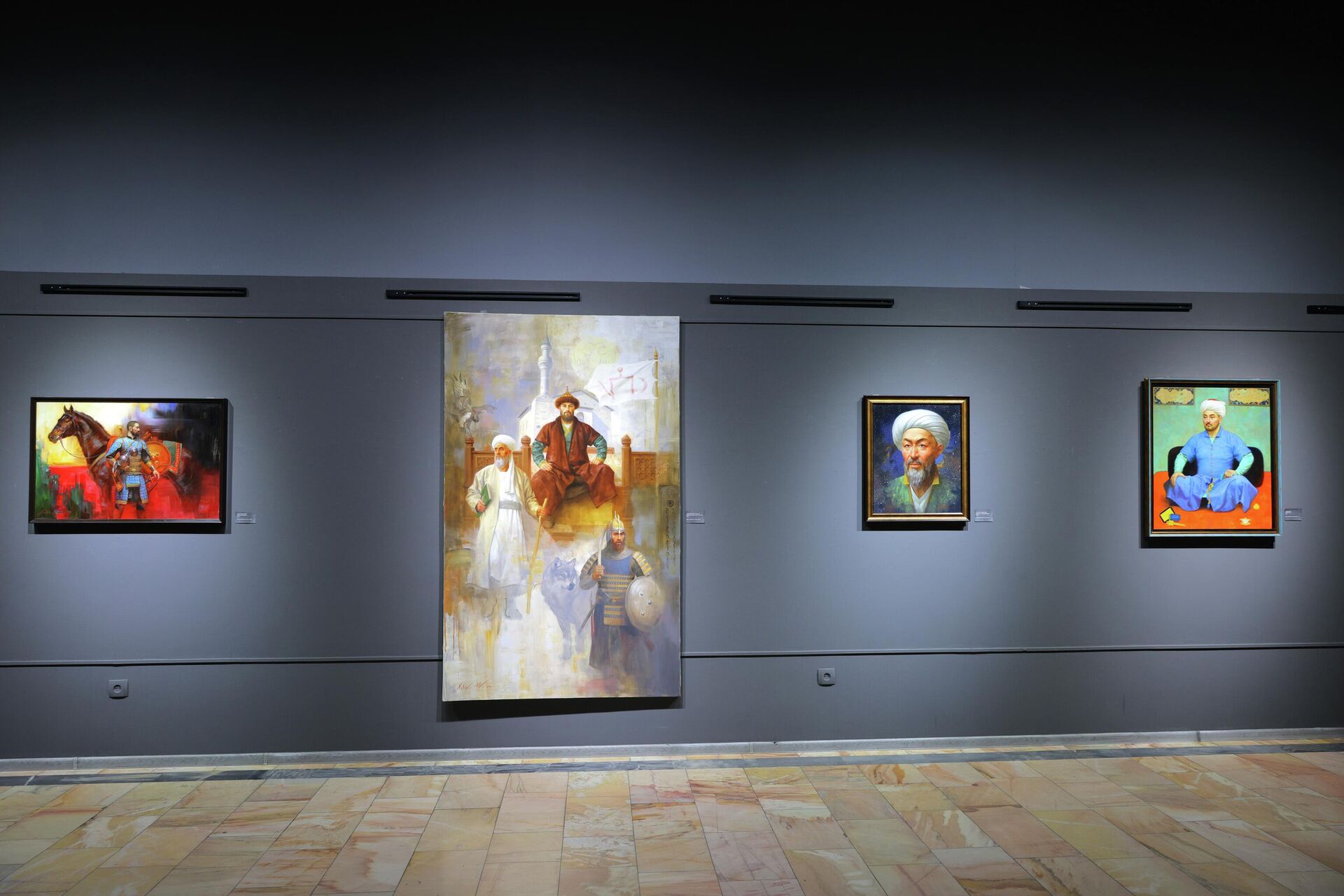 Масъуд Холовнинг Алп Турон изидан кўргазмаси - Sputnik Ўзбекистон, 1920, 02.04.2026