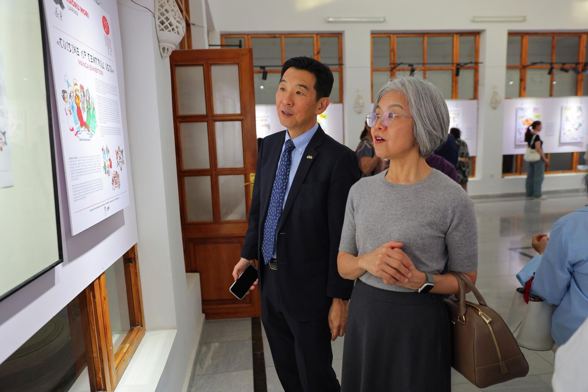 Каору Морининг “Марказий Осиё ошхонаси” манга кўргазмаси - Sputnik Ўзбекистон, 1920, 02.04.2026