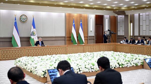 Совещание, посвященное приоритетным задачам в области физической культуры и спорта - Sputnik Узбекистан