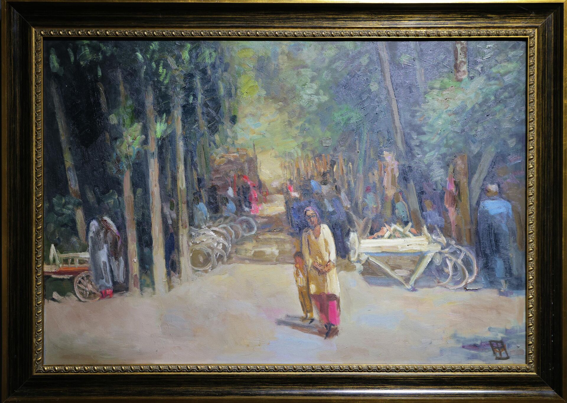 Талгат Миррахимовнинг “Осиё” номли кўргазмаси  - Sputnik Ўзбекистон, 1920, 08.04.2026