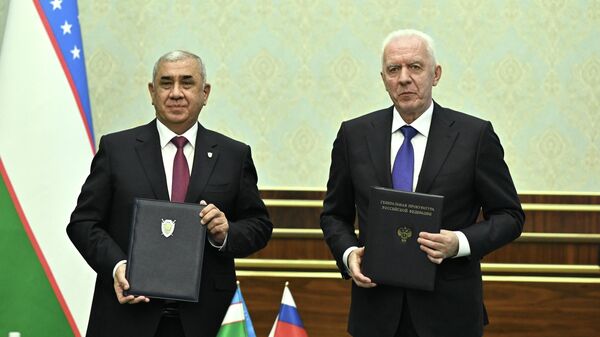 Aleksandr Gutsan podpisal s Genprokurorom Uzbekistana novuyu Programmu sotrudnichestva v Tashkente
 - Sputnik O‘zbekiston