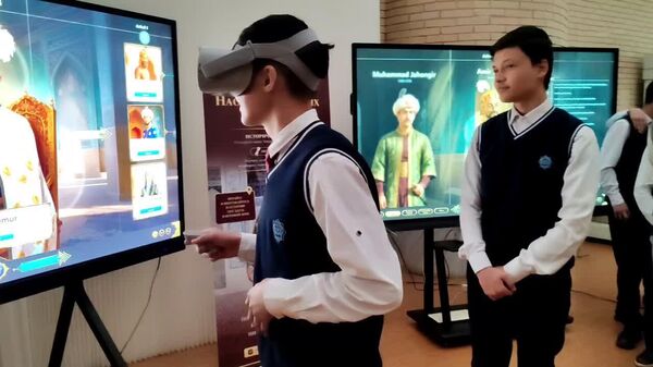 В Самарканде представили интерактивные проекты, посвященные наследию Амира Темура - Sputnik Узбекистан