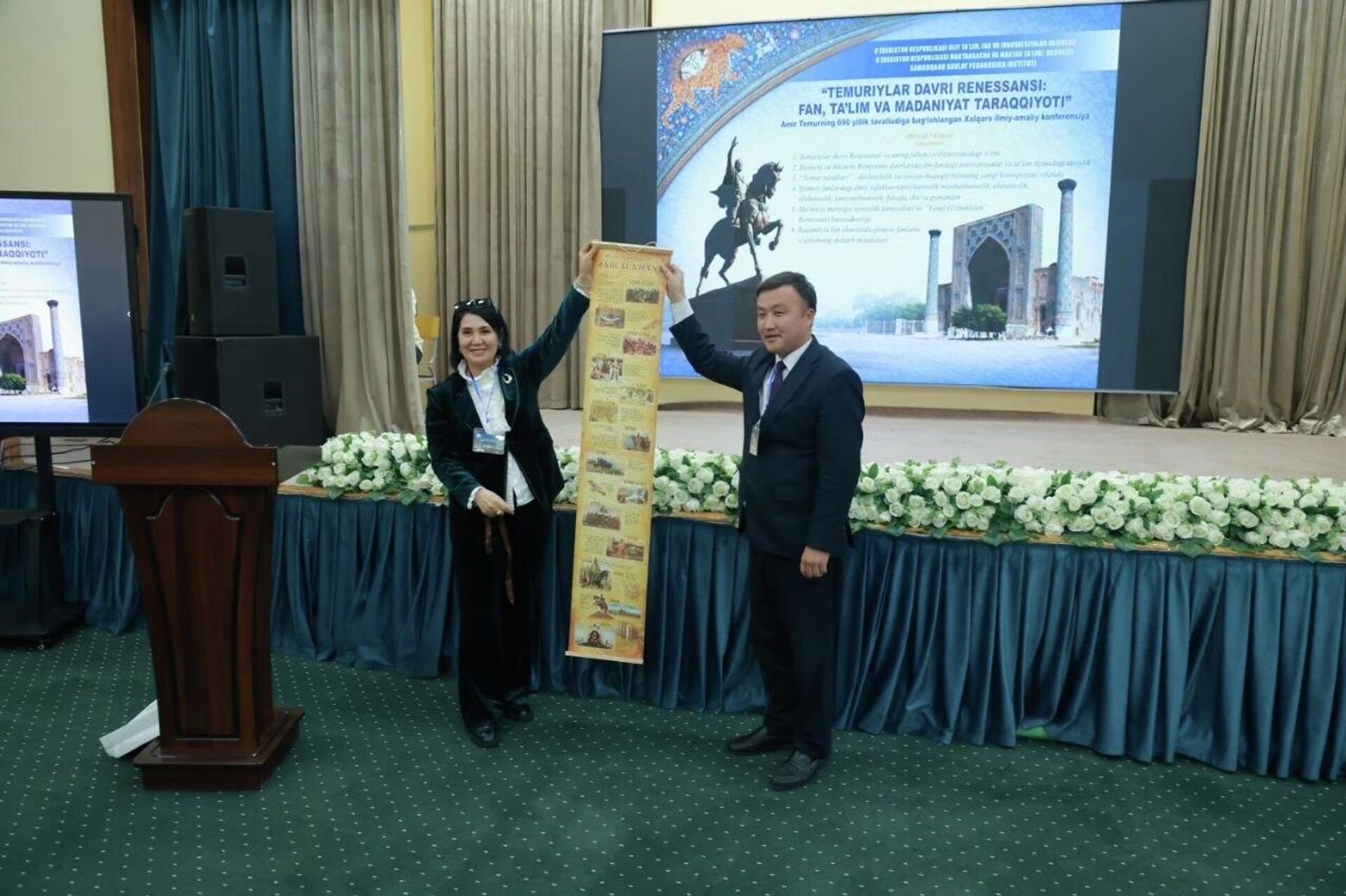 В Самарканде обсудили внедрение в систему образования углубленного изучения наследия эпохи Темуридов - Sputnik Узбекистан, 1920, 09.04.2026