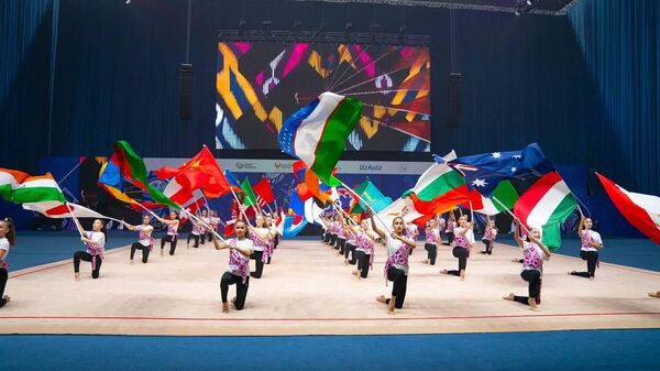 V Tashkente startoval etap Kubka mira po xudojestvennoy gimnastike.  - Sputnik O‘zbekiston