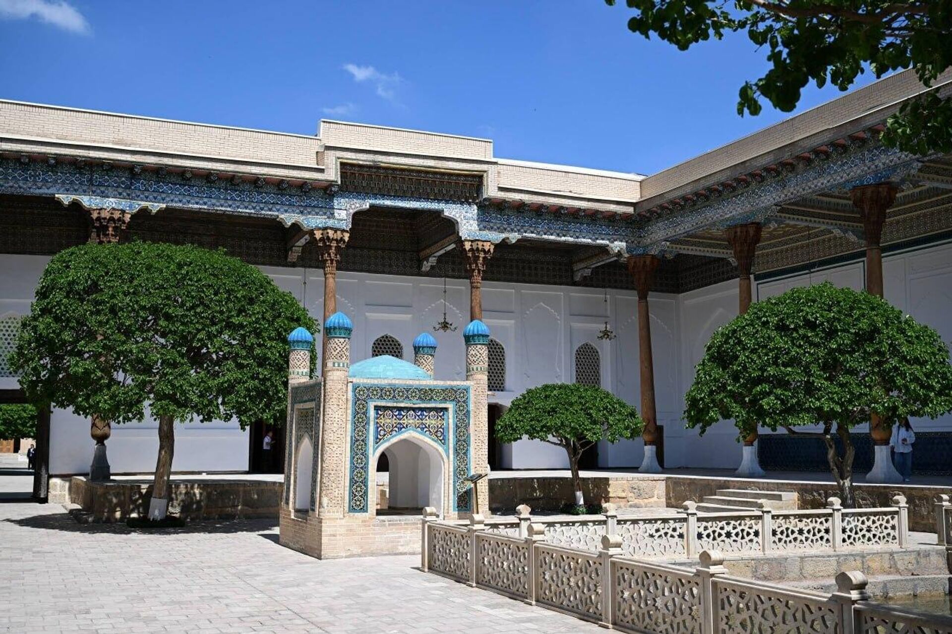 Мавзолей Бахауддина Накшбанда. - Sputnik Узбекистан, 1920, 11.04.2026