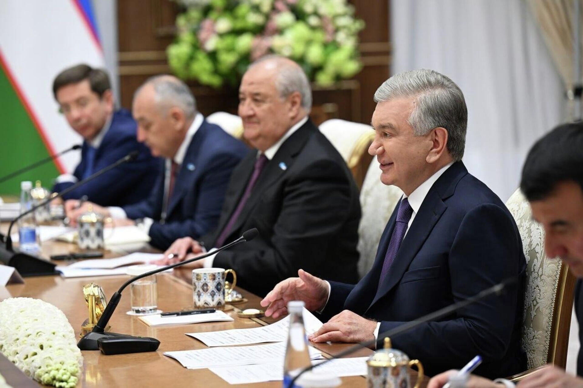 В Бухаре состоялась встреча президентов Узбекистана и Казахстана. - Sputnik Узбекистан, 1920, 11.04.2026